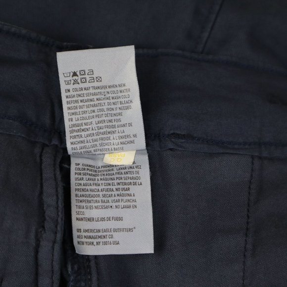 NWOT American Eagle Mens Ne (x) t Level Classic short color navy size - Picture 6 of 10